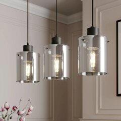 Подвесной светильник Lindby Kourtney со стеклянным абажуром, 3 лампочки. цена и информация | Люстры | kaup24.ee