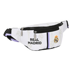 Сумка на пояс Real Madrid C.F. Чёрный Белый (23 x 12 x 9 cm) цена и информация | Женские сумки | kaup24.ee