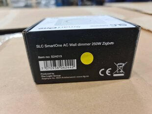 Настенный регулятор переменного тока SLC SmartOne 300 Вт Zigbee цена и информация | Выключатели, розетки | kaup24.ee