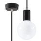 Rippvalgusti SOLLUX Edison Black hind ja info | Rippvalgustid | kaup24.ee