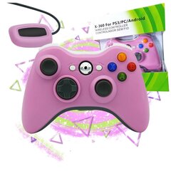 Juhtmeta kontroller 2,4 GHz XBox 360, roosa цена и информация | Игровые приставки | kaup24.ee