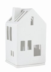 Фарфоровый подсвечник, домик - мини жилой домик 6х6х11 см цена и информация | Подсвечники, свечи | kaup24.ee