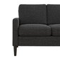 Diivan Kaci Loveseat, hall hind ja info | Diivanid ja diivanvoodid | kaup24.ee