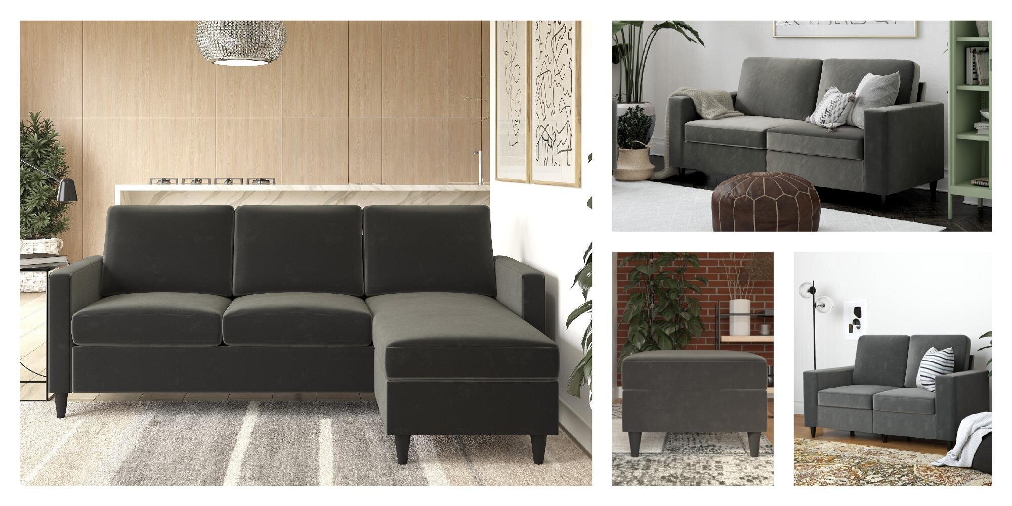 Diivan Cooper Loveseat, hall hind ja info | Diivanid ja diivanvoodid | kaup24.ee