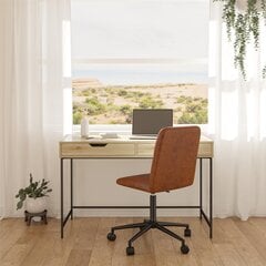 Письменный стол Dorel Home Modine, коричневый цвет цена и информация | Компьютерные, письменные столы | kaup24.ee