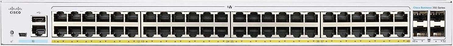 Cisco CBS350-48P-4G-EU hind ja info | Lülitid (Switch) | kaup24.ee