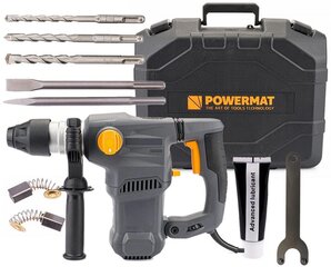 Trell, perforaator, PowerMat SDS-plus 2600W hind ja info | Lööktrellid | kaup24.ee