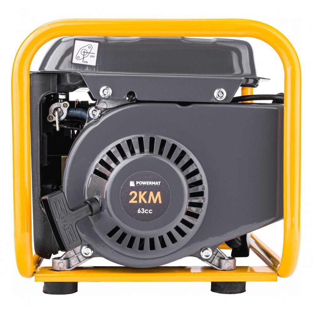 Bensiini elektrigeneraator Powermat 1200W цена и информация | Generaatorid | kaup24.ee