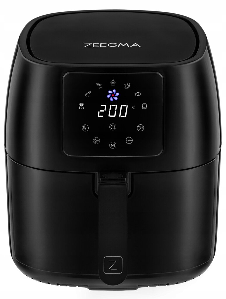 ZEEGMA ZE-KNAPPER PRO BLACK 1400W hind ja info | Fritüürid, kuumaõhufritüürid | kaup24.ee