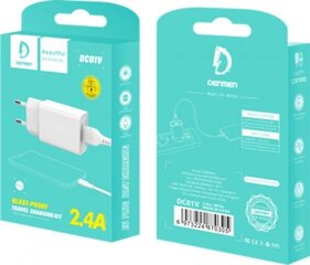 Denmen 29373 2.4A Micro USB hind ja info | Mobiiltelefonide laadijad | kaup24.ee