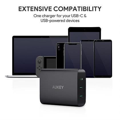 Aukey 72W PD PA-Y12 hind ja info | Mobiiltelefonide laadijad | kaup24.ee