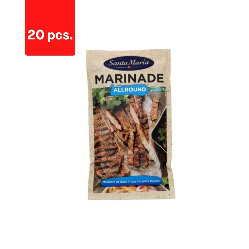 Marinaad SANTA MARIA, liha, kana, kala, 75 g x 20 tk цена и информация | Vürtsid, vürtsikomplektid | kaup24.ee