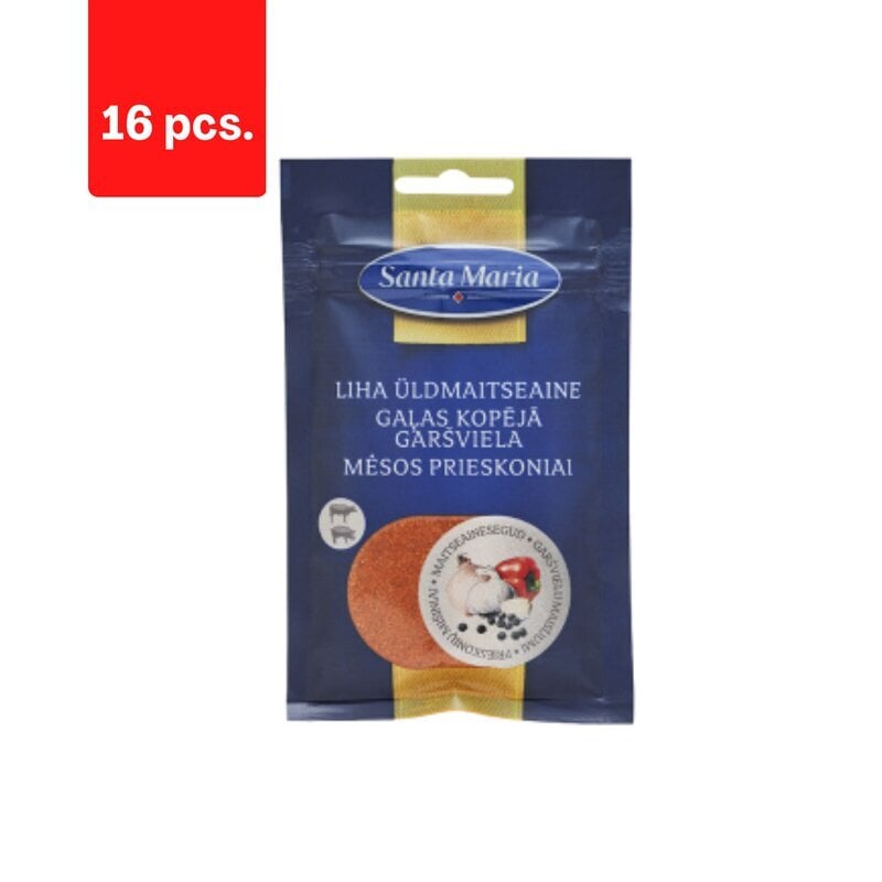 Liha üldmaitseaine SANTA MARIA, 35 g x 16 tk hind ja info | Vürtsid, vürtsikomplektid | kaup24.ee