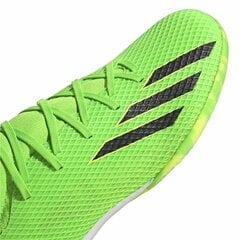Взрослые кроссовки для футзала Adidas X Speedportal 3 Лаймовый зеленый цена и информация | Футбольные бутсы | kaup24.ee