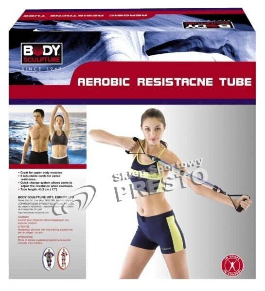 Body Sculpture Tubing BB-2320 reguleeritav vastupidavus 3 tk. hind ja info | Treeningkummid | kaup24.ee