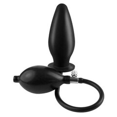 Надувная анальная пробка Anal Fantasy, черная цена и информация | Vibrating Butt Plug Vibe Beginner Turquoise | kaup24.ee