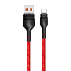 XO NB55, USB - USB-C, 1,0 m hind ja info | Mobiiltelefonide kaablid | kaup24.ee