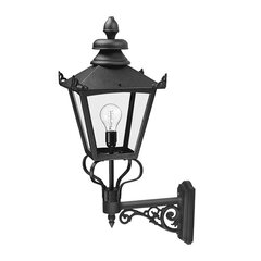 Настенный наружный светильник Elstead Lighting Grampian GB1-BLACK цена и информация | Уличное освещение | kaup24.ee