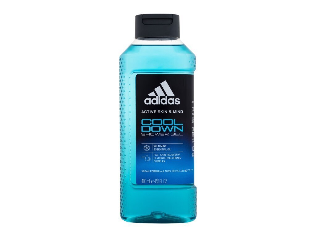 Dušigeel meestele Adidas Cool Down, 400 ml hind ja info | Dušigeelid, õlid | kaup24.ee
