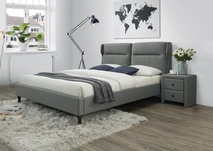 Кровать Halmar Santino 160x200 cм, серый цвет цена и информация | Кровати | kaup24.ee