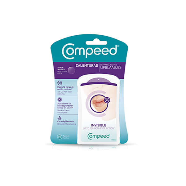 Huuleplaastrid herpese vastu Compeed, 15 tk. hind ja info | Esmaabi | kaup24.ee