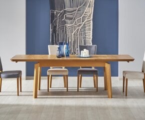 2-tooli komplekt Halmar Rois, pruun/hall hind ja info | Söögilaua toolid, köögitoolid | kaup24.ee