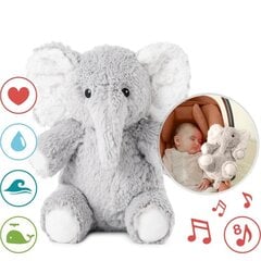 Музыкальный мягкий слон большой Elliot Elephant On The Go, Cloud B  320041 цена и информация | Drewniana Wieża Piramida Kura Nakładanie Kolorowych Kwadratów LD-15 15276 | kaup24.ee