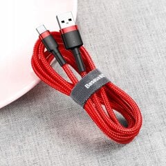 USB-C kaabel Type C kiirlaadimine 3.0 100 cm 3A цена и информация | Кабели для телефонов | kaup24.ee