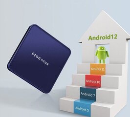 Nutiteleri multimeediamängija 4K Android 12 4/32 G цена и информация | Мультимедийные проигрыватели | kaup24.ee
