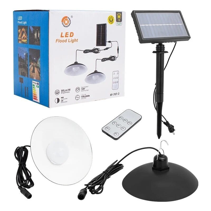 Päikeseelemendiga LED-välislamp hind ja info | Aia- ja õuevalgustid | kaup24.ee