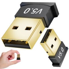 USB-адаптер Bluetooth 5.0 цена и информация | Адаптер Aten Video Splitter 2 port 450MHz | kaup24.ee