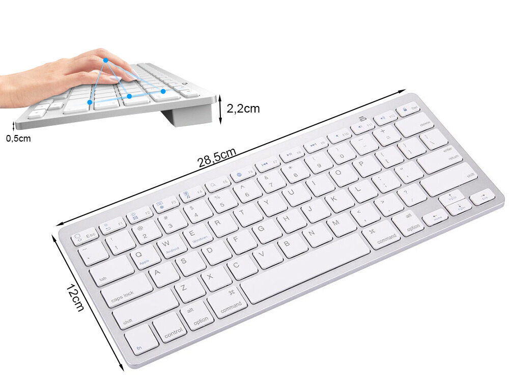 Wireless Keyboard hind ja info | Klaviatuurid | kaup24.ee