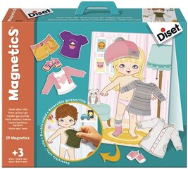 Магнитная одежда Diset, мальчик/девочка, 63246 цена и информация | Развивающие игрушки | kaup24.ee
