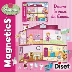 Magnetic Emma House 4 tuba, Diset 63243 hind ja info | Tüdrukute mänguasjad | kaup24.ee