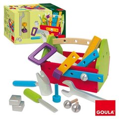 Puidust konstruktori tööriistakast Goula 55227 hind ja info | Arendavad mänguasjad | kaup24.ee