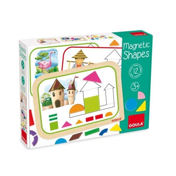 Magnetloogika pusle Magnetic Shapes Goula 53155 цена и информация | Arendavad mänguasjad | kaup24.ee