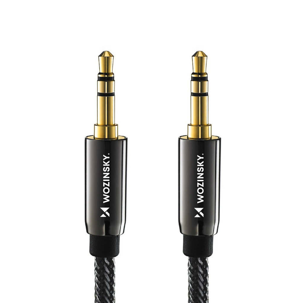 Wozinsky AUX Mini Jack 2x AUX, 3 m hind ja info | Mobiiltelefonide kaablid | kaup24.ee