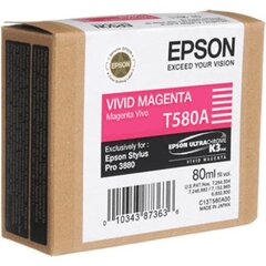 Epson T580A Magenta Vivid hind ja info | Tindiprinteri kassetid | kaup24.ee