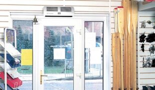 Тепловая завеса на входную дверь DIMPLEX AC 6RN 6,0KW 905x214x135 мм цена и информация | Грелки | kaup24.ee