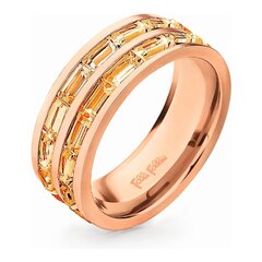 Naiste sõrmus Folli Follie 3R13T001RS-50, kuldne hind ja info | Sõrmused | kaup24.ee