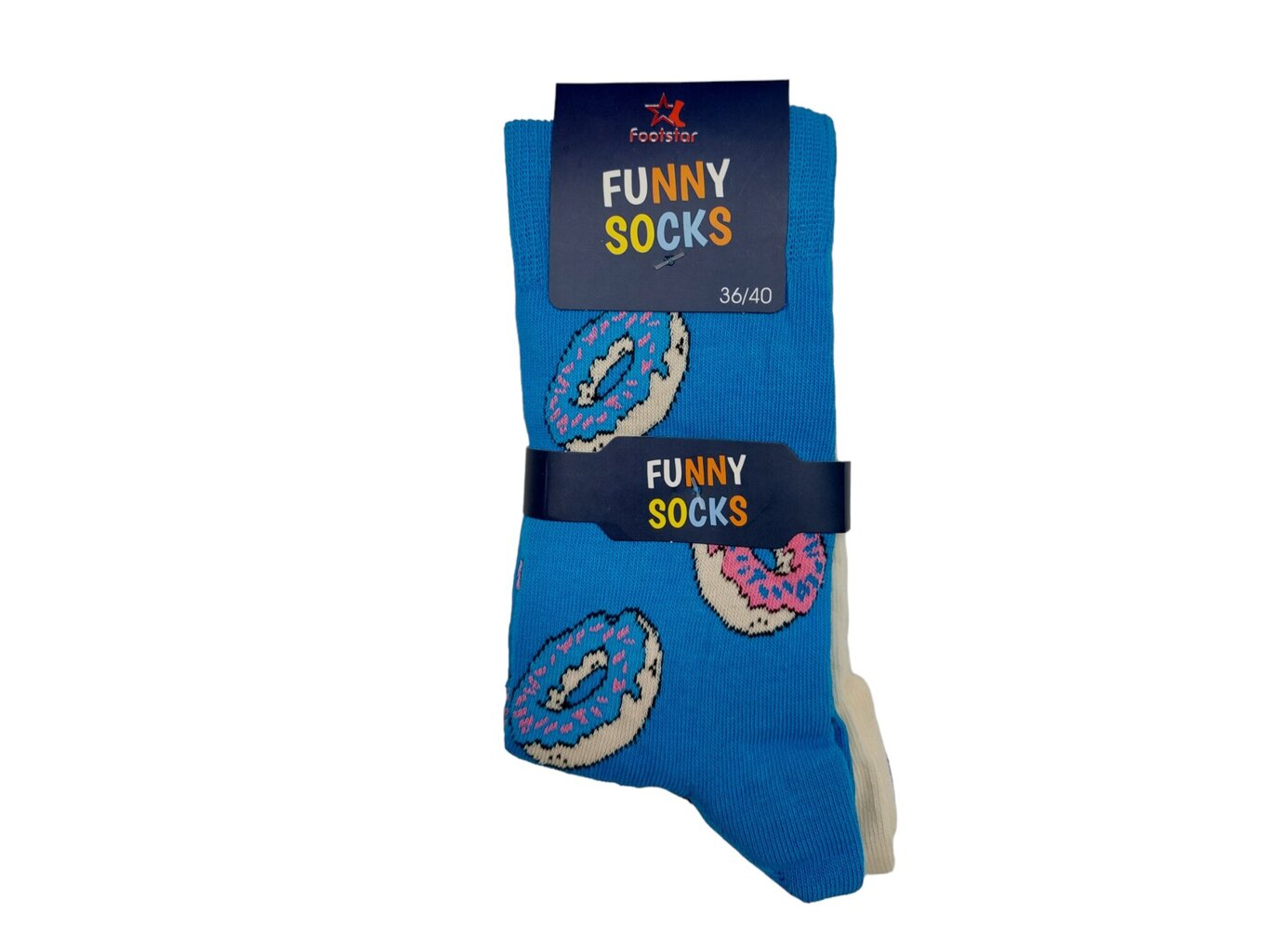 Unisex värvilised sokid Footstar Funny Socks 79045, 3 paari цена и информация | Meeste sokid | kaup24.ee