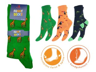 Цветные носки унисекс Footstar Funny Socks 79044, 3 пары. цена и информация | Мужские носки | kaup24.ee