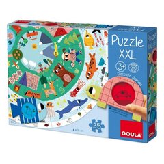 Puzzle Поиск животных  Discover Animals Goula 53177 цена и информация | Пазлы | kaup24.ee