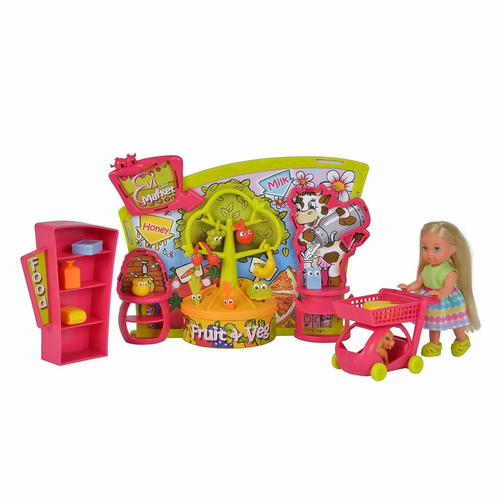 Nukk supermarketis Simba Evi Love, 12 cm цена и информация | Tüdrukute mänguasjad | kaup24.ee