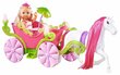 Nukk vankri ja hobusega Simba Evi Love, 12 cm цена и информация | Tüdrukute mänguasjad | kaup24.ee