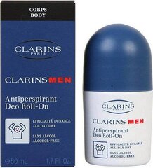 Rulldeodorant Clarins Antiperspirant 50 ml цена и информация | Дезодоранты | kaup24.ee