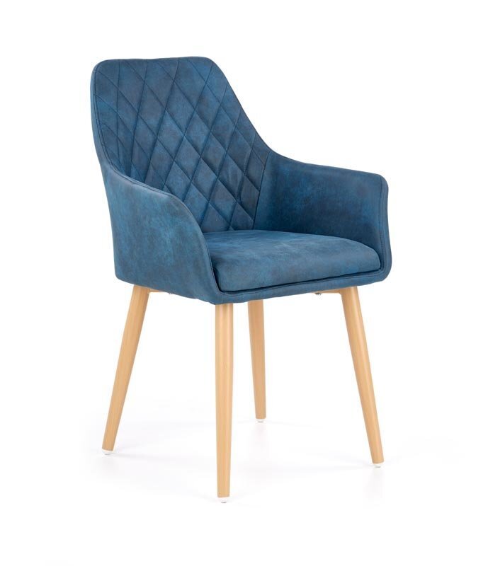 2 tooli komplekt K287, tumesinine цена и информация | Söögilaua toolid, köögitoolid | kaup24.ee