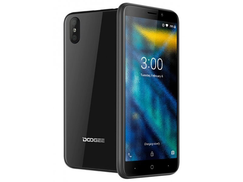 DOOGEE X50, 1/8 GB, must hind ja info | Telefonid | kaup24.ee