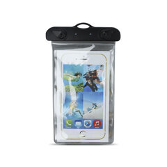 Veekindel telefoni ümbris Waterproof case with armband 5,5 quot, must hind ja info | Telefoni kaaned, ümbrised | kaup24.ee