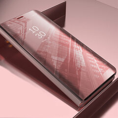 Smart Clear View Case for Huawei P30 Pro pink цена и информация | Чехлы для телефонов | kaup24.ee
